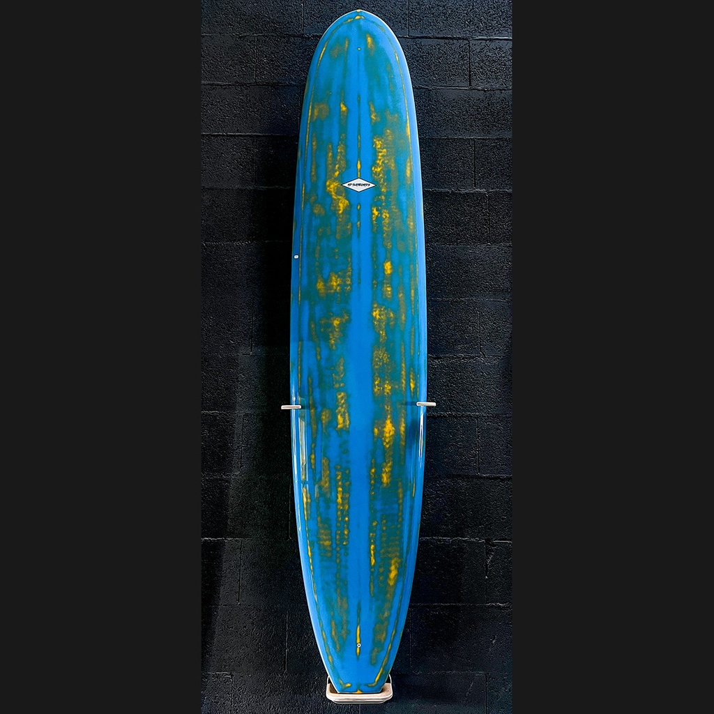 Loggy MD Surfboards 9'2 bleu / jaune
