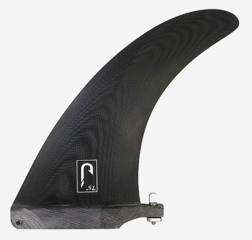 Just Dérive single longboard 7.5" Fibre black