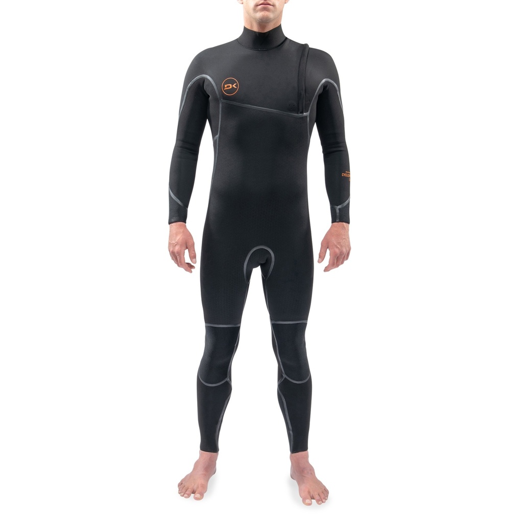 Dakine - Mens Cyclone Zip Free Full Suit 2/2 - Black